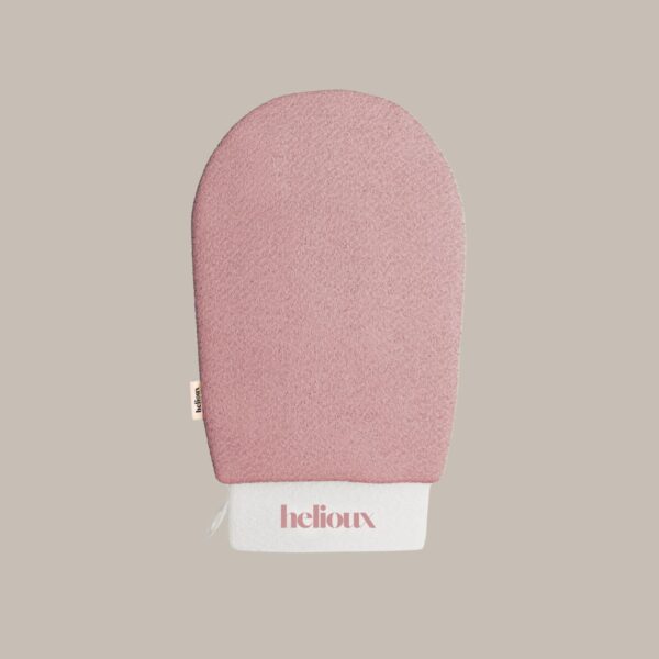 Helioux exfoliating glove kahepoolne unikaalne koorimiskinnas