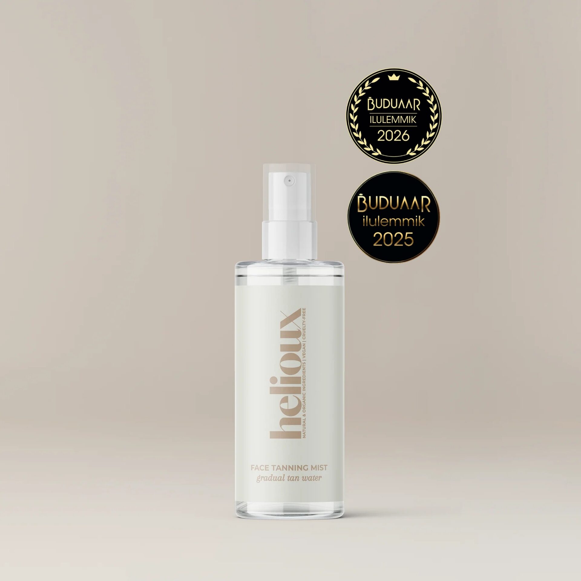 Helioux tanning mist isepruunistav näosprei - Buduaar ilulemmik 2025&2026